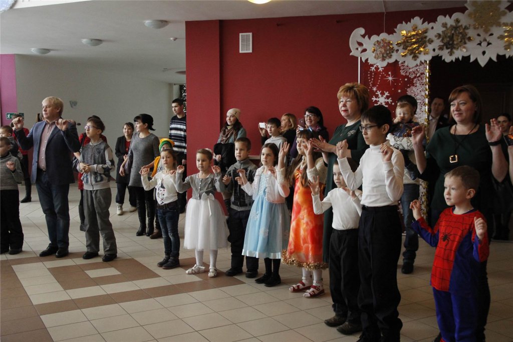 Ежегодная Рождественская ёлка для детей с ограниченными возможностями